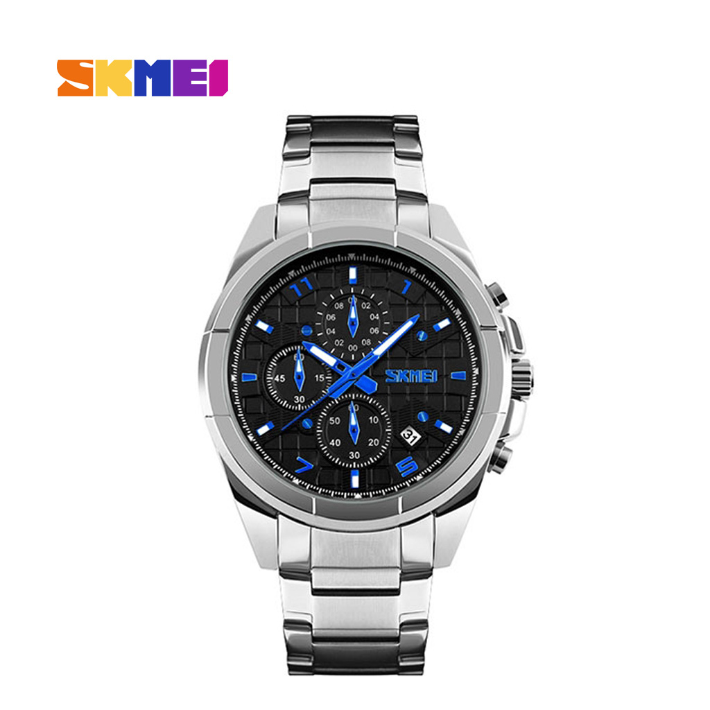 Skmei 9109SB Analog Wrist Watch For Men - ETCT