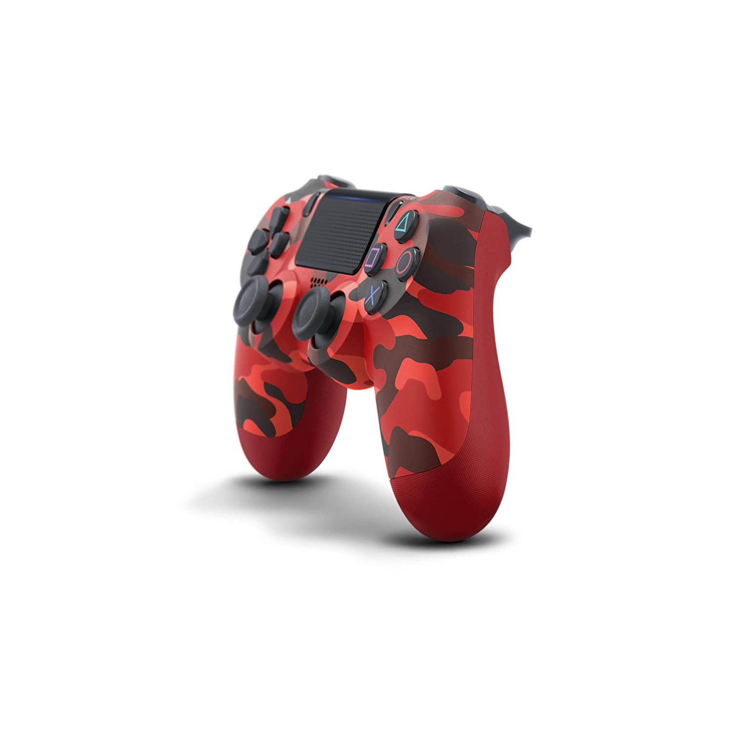 red ps4 camo controller