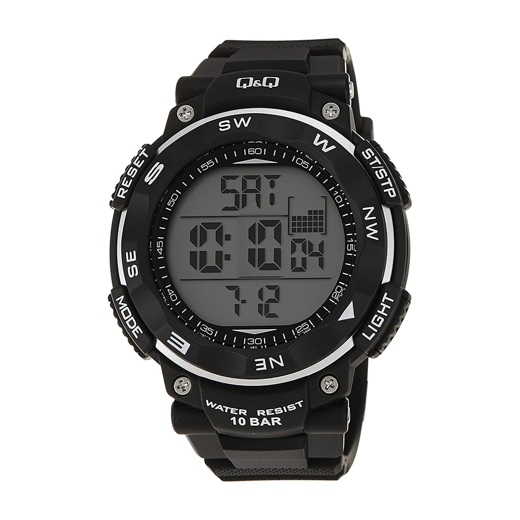 Q&Q M124J002Y Digital Sports Watch for Men - ETCT