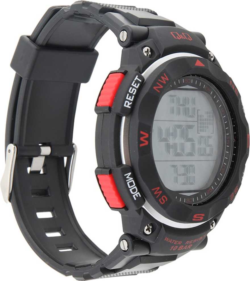 Q&Q M124J001Y Digital Sports Watch for Men - ETCT