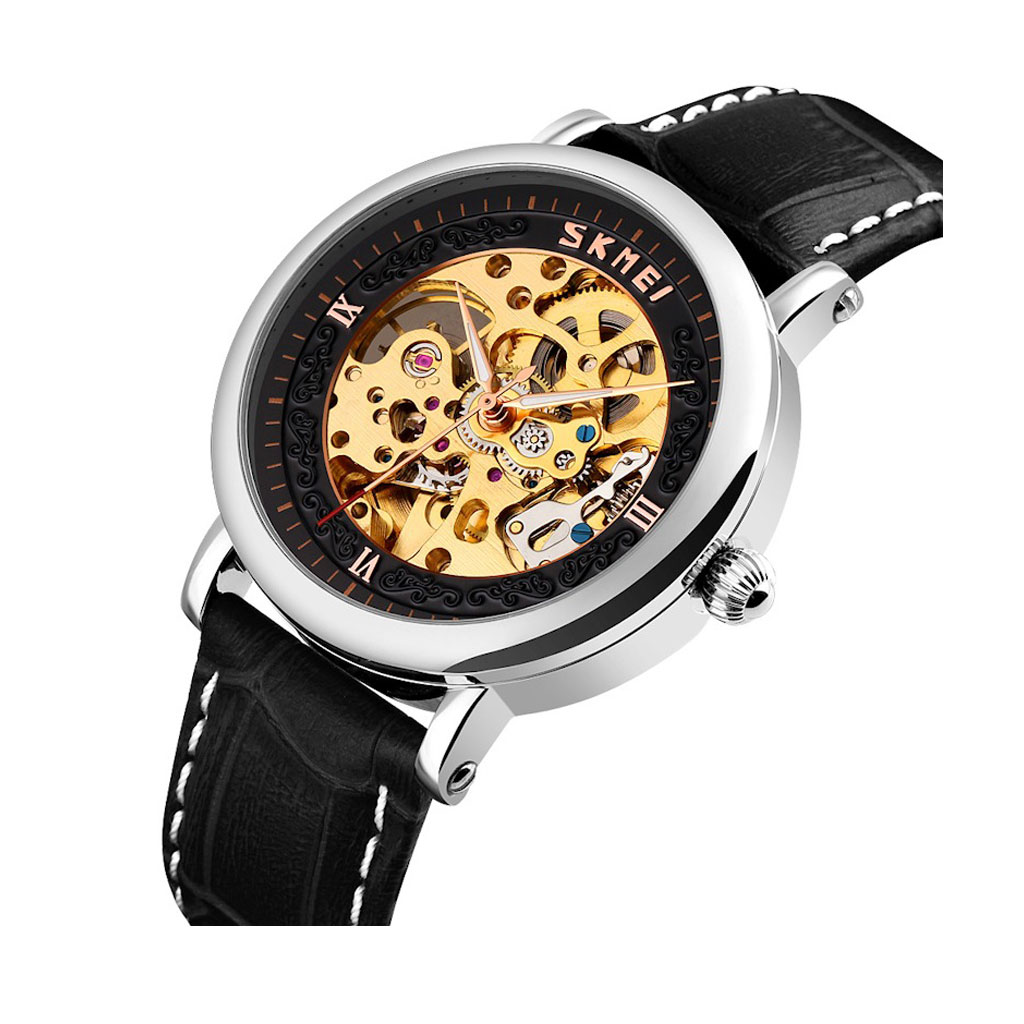 Skmei 9229BL Automatic Mechanical Watch For Men - ETCT