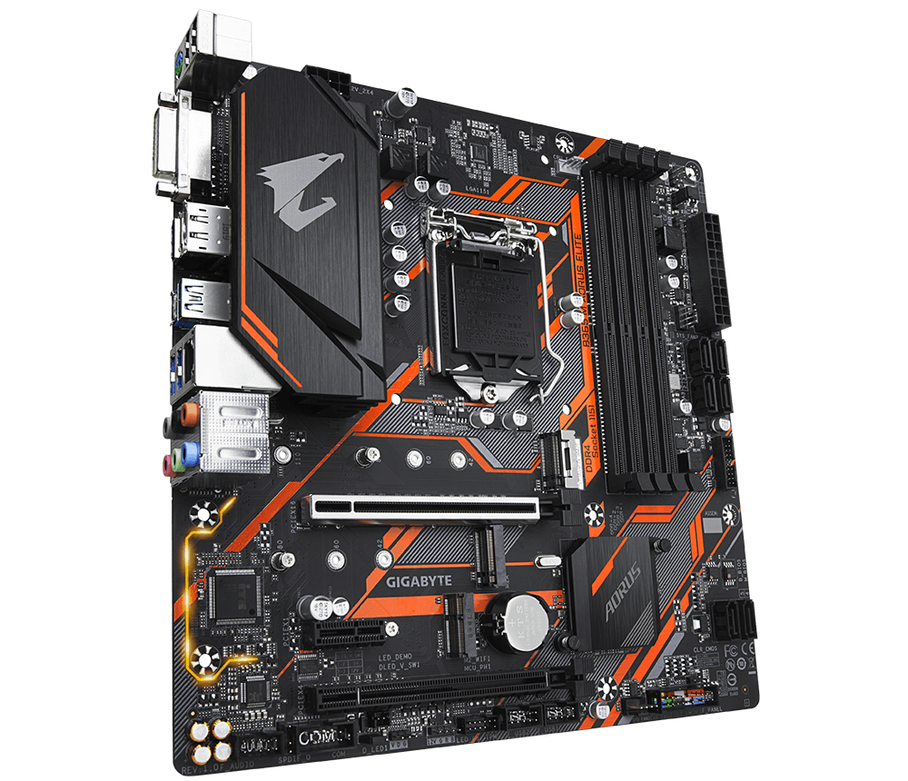 Gigabyte b365m aorus elite подключение