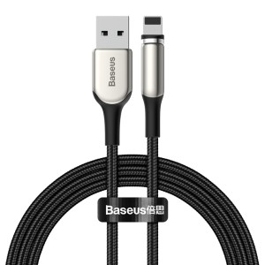 Baseus Zinc Magnetic Charging Cable Usb For Iphone 1.5a 2m (black)