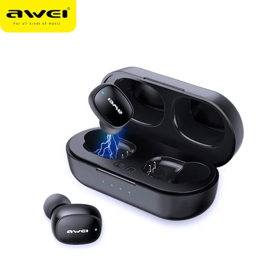 awei t13 bluetooth earphones wireless waterproof touch earbuds