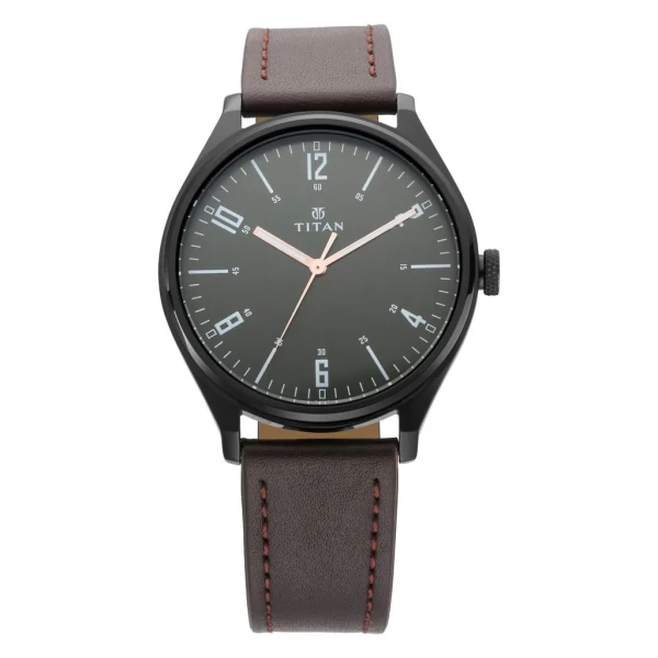 Titan watch leather on sale band