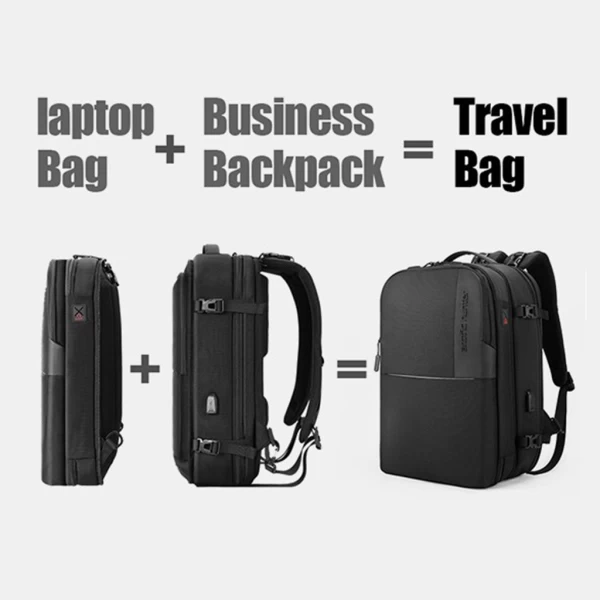 2 in outlet 1 travel backpack