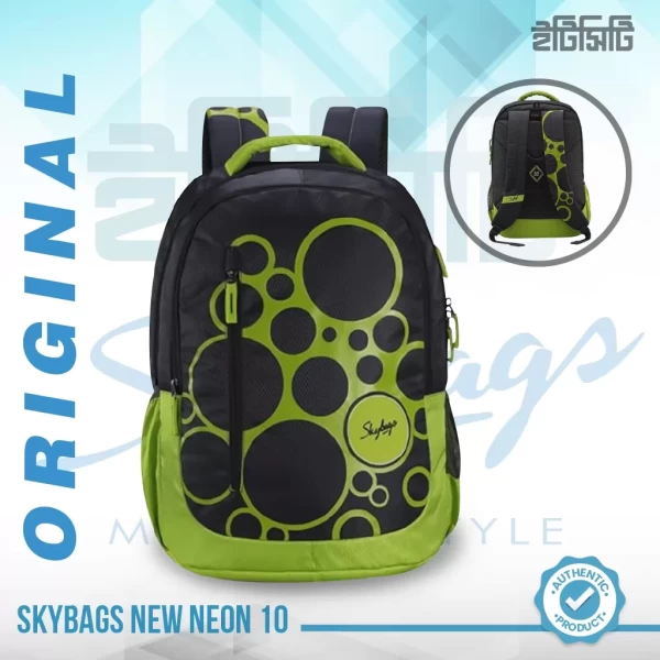 Skybags new 2025 neon 4