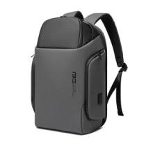 BANGE 7277 Waterproof Business Laptop And Travel Backpack Grey - ETCT